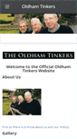 Mobile Screenshot of oldhamtinkers.com